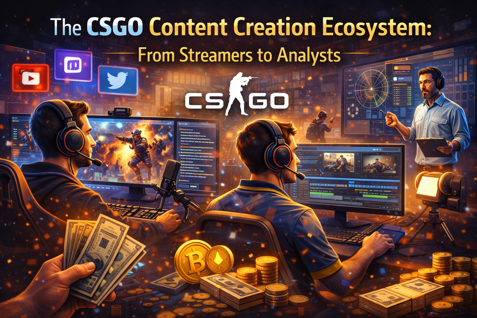 The CSGO Content Creation Ecosystem: From Streamers to Analysts ...